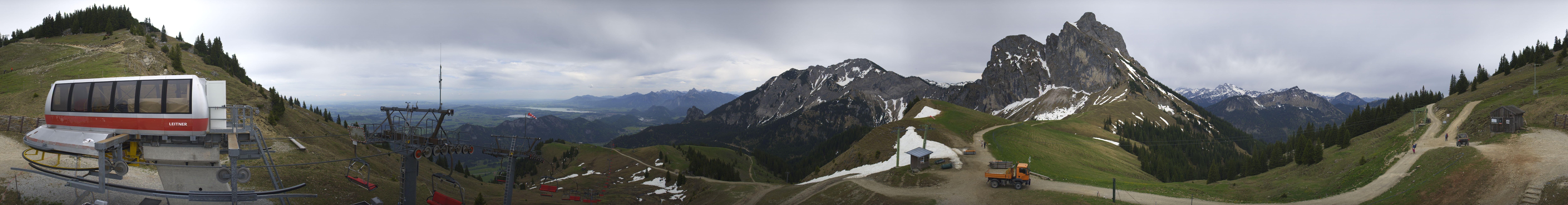 Archiv Foto Webcam Bergstation der Breitenbergbahn