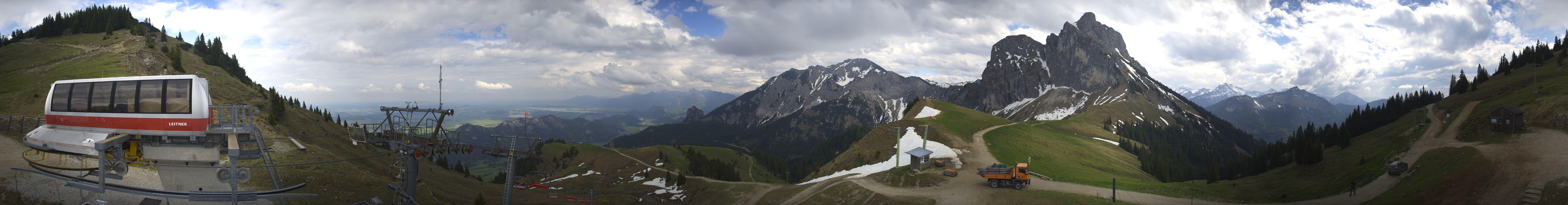 Archiv Foto Webcam Bergstation der Breitenbergbahn