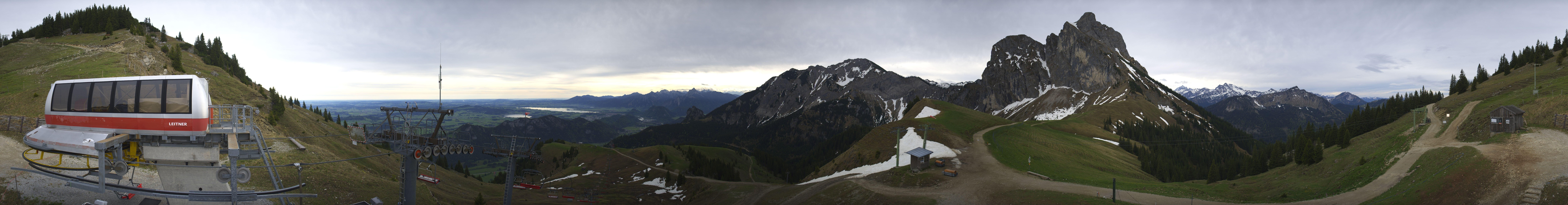 Archiv Foto Webcam Bergstation der Breitenbergbahn