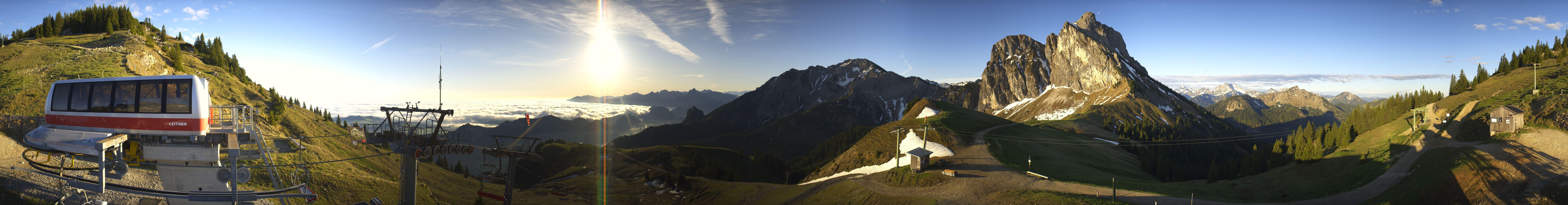 Archiv Foto Webcam Bergstation der Breitenbergbahn