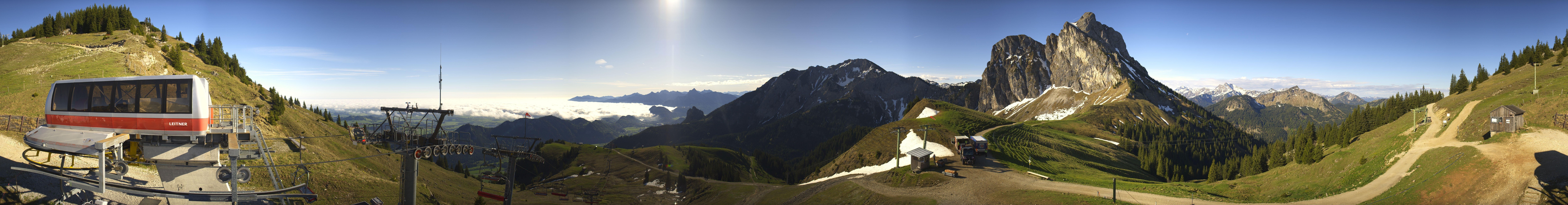 Archiv Foto Webcam Bergstation der Breitenbergbahn