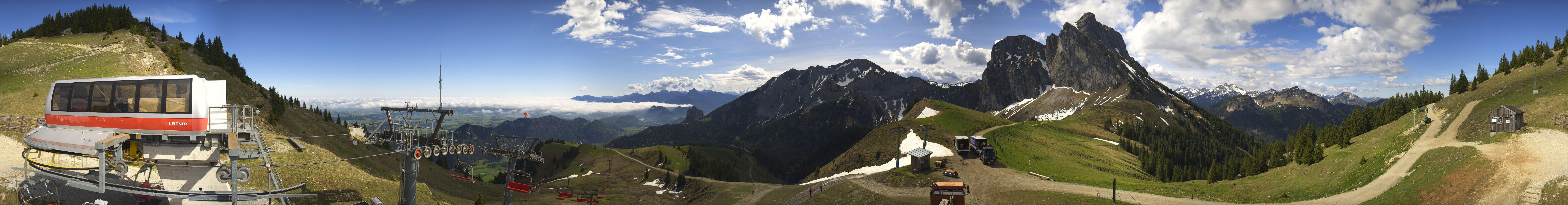 Archiv Foto Webcam Bergstation der Breitenbergbahn