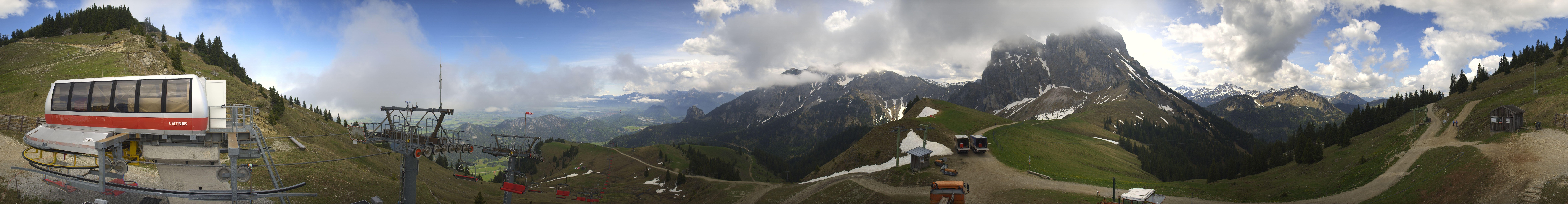 Archiv Foto Webcam Bergstation der Breitenbergbahn