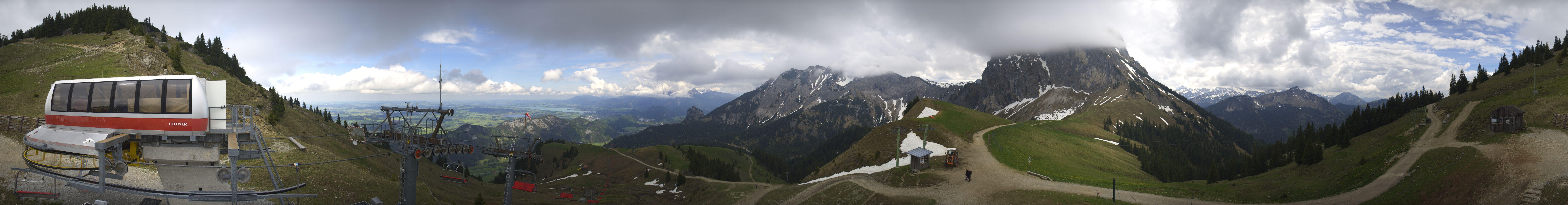 Archiv Foto Webcam Bergstation der Breitenbergbahn