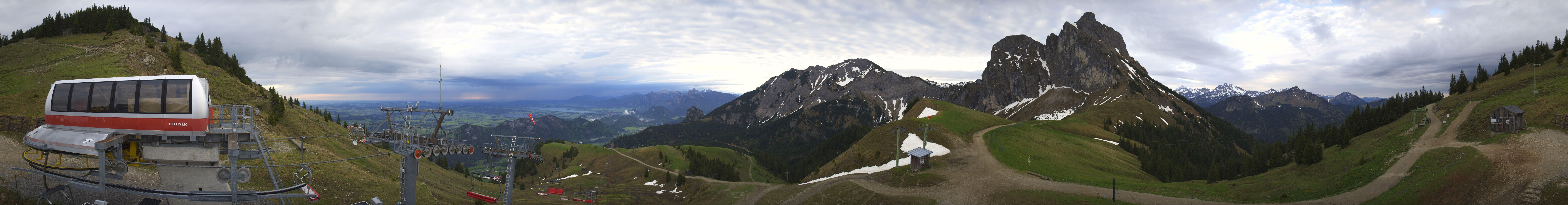 Archived image Webcam Pfronten Top Station Breitenberg