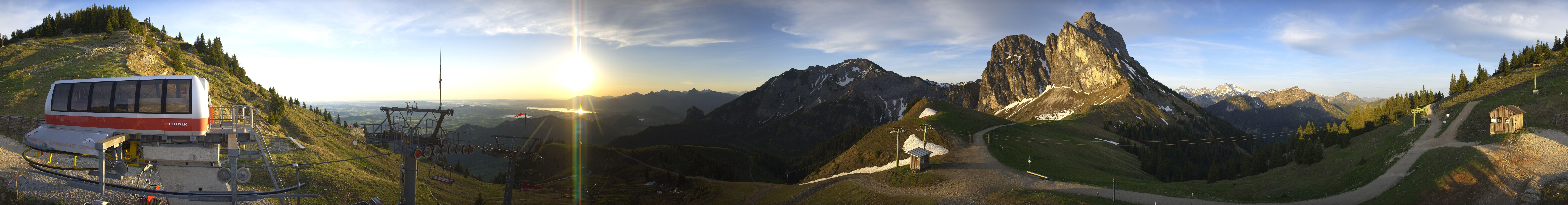 Archiv Foto Webcam Bergstation der Breitenbergbahn