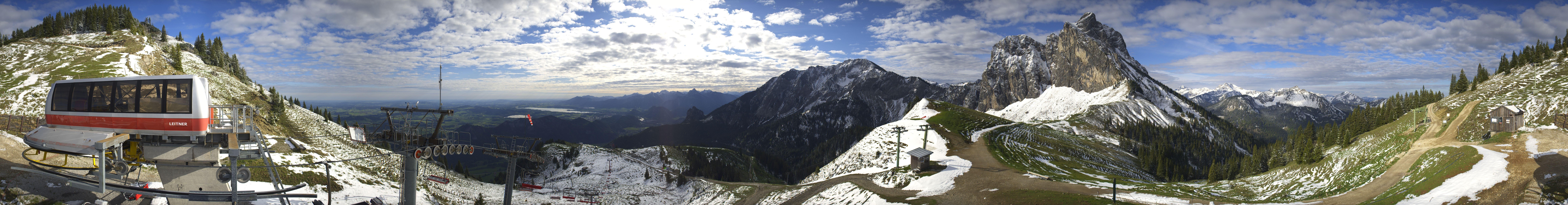 Archiv Foto Webcam Bergstation der Breitenbergbahn