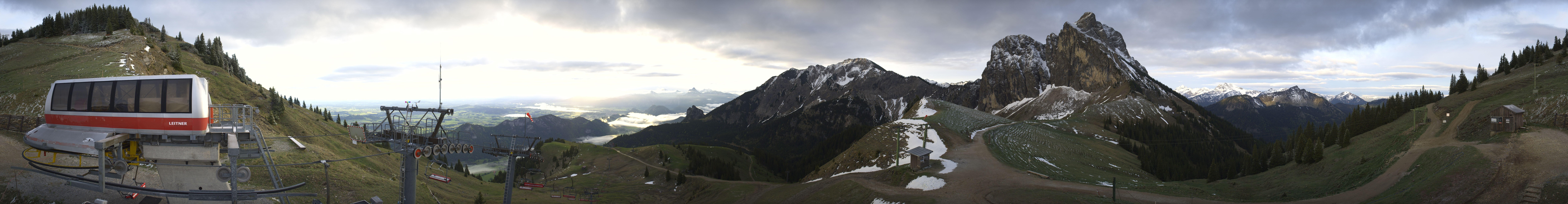 Archived image Webcam Pfronten Top Station Breitenberg