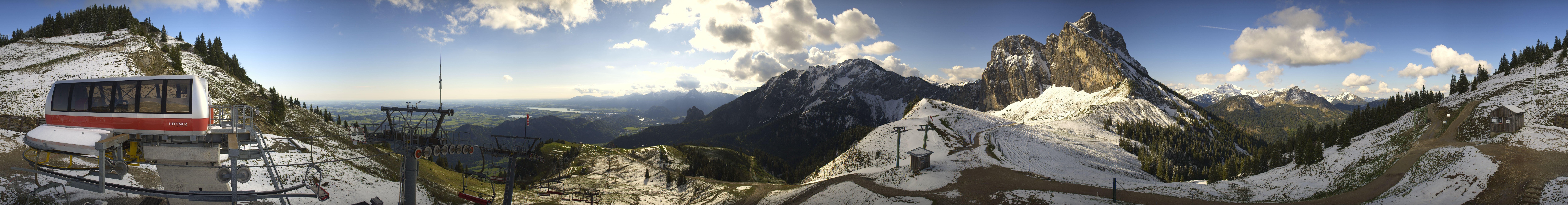 Archived image Webcam Pfronten Top Station Breitenberg
