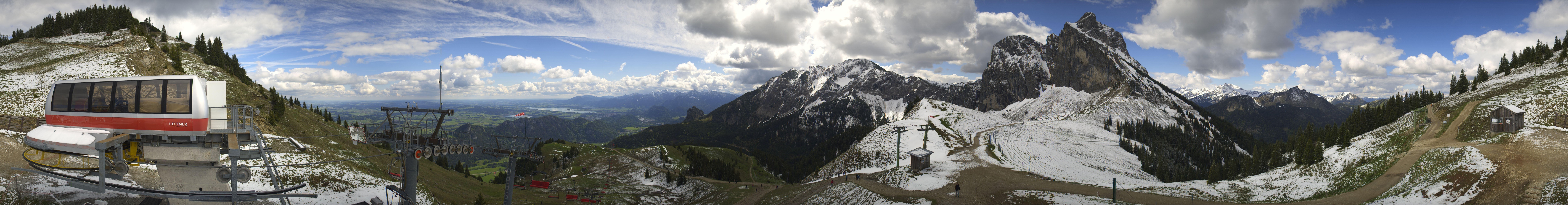 Archived image Webcam Pfronten Top Station Breitenberg
