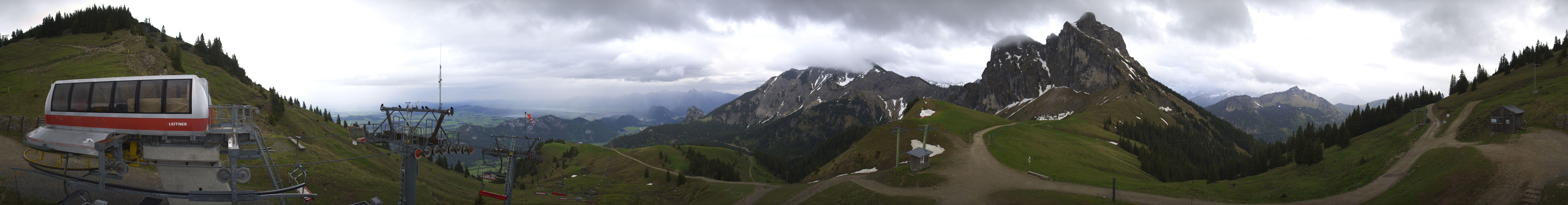 Archiv Foto Webcam Bergstation der Breitenbergbahn