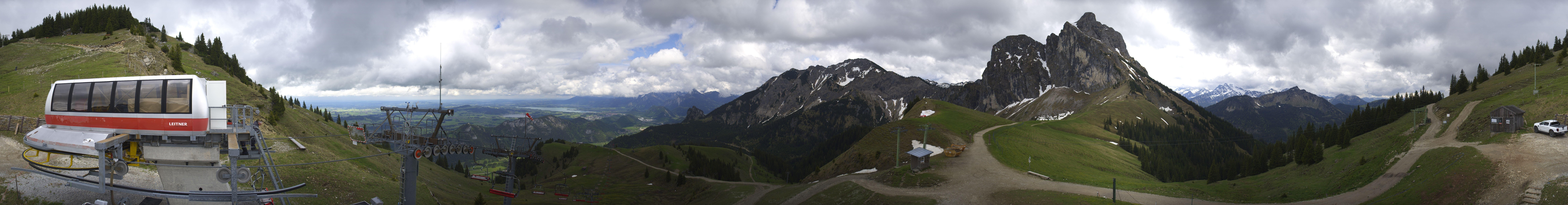 Archiv Foto Webcam Bergstation der Breitenbergbahn
