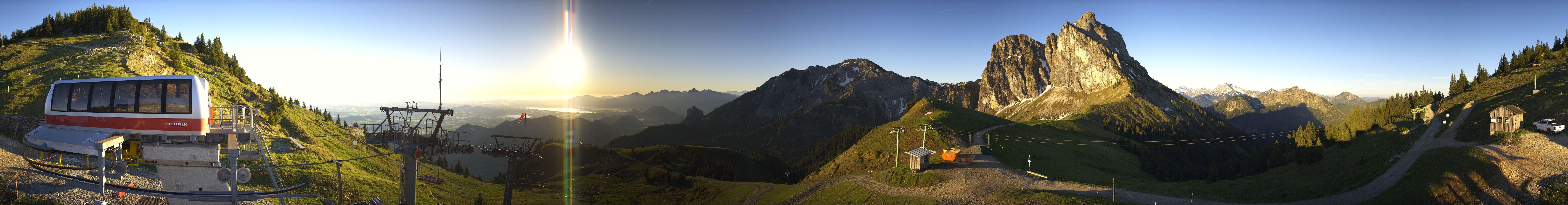 Archiv Foto Webcam Bergstation der Breitenbergbahn