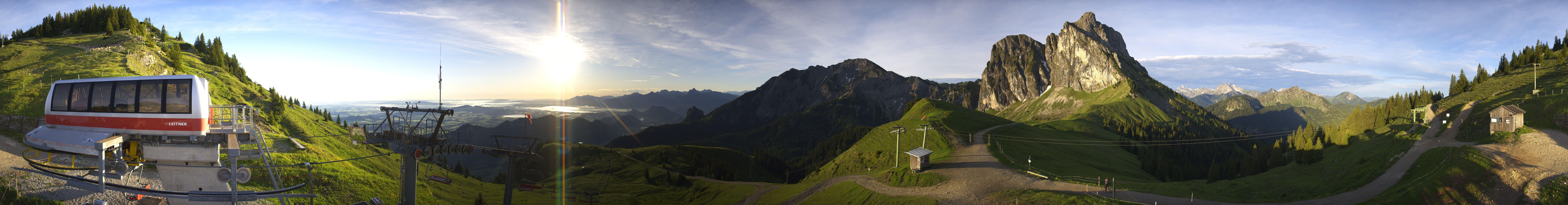 Archiv Foto Webcam Bergstation der Breitenbergbahn