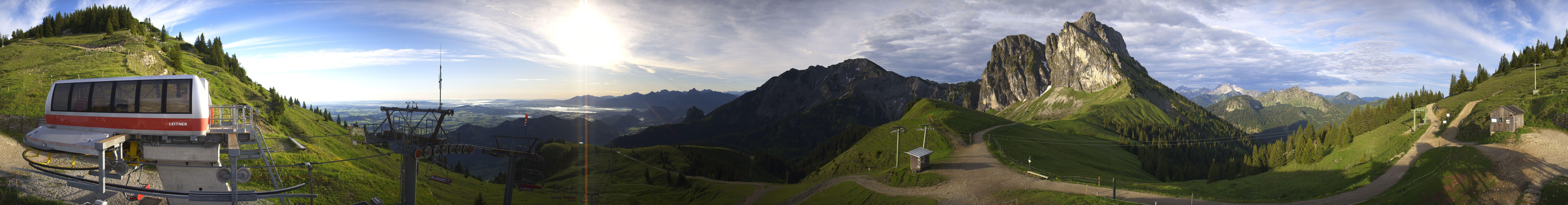 Archiv Foto Webcam Bergstation der Breitenbergbahn