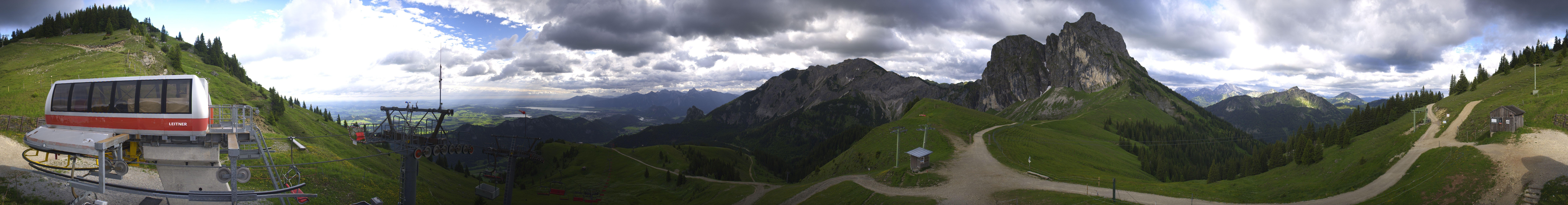 Archived image Webcam Pfronten Top Station Breitenberg