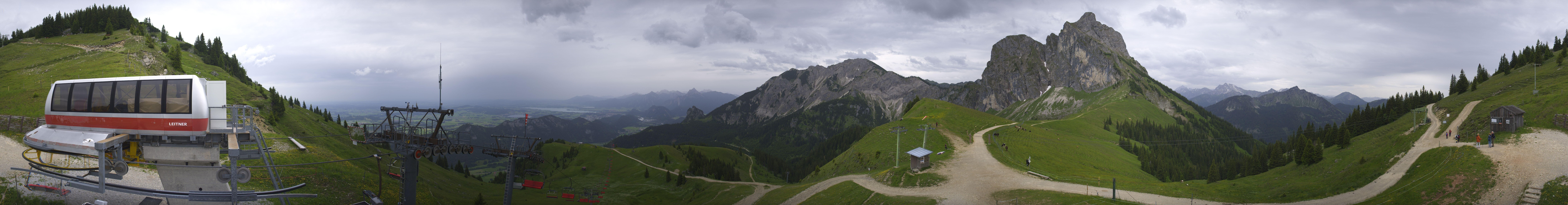 Archived image Webcam Pfronten Top Station Breitenberg