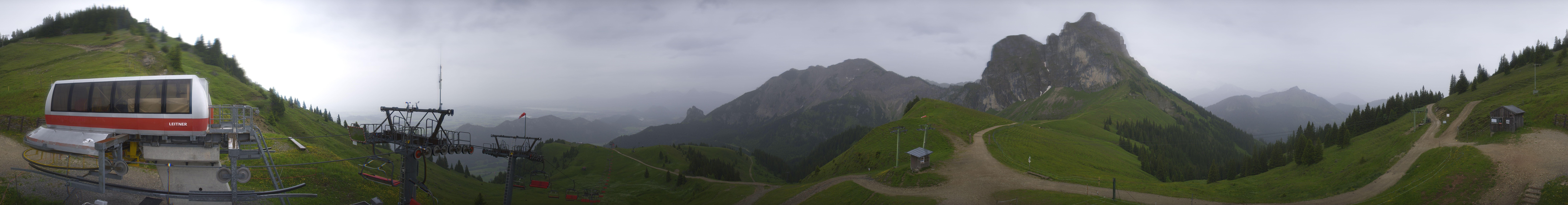 Archived image Webcam Pfronten Top Station Breitenberg