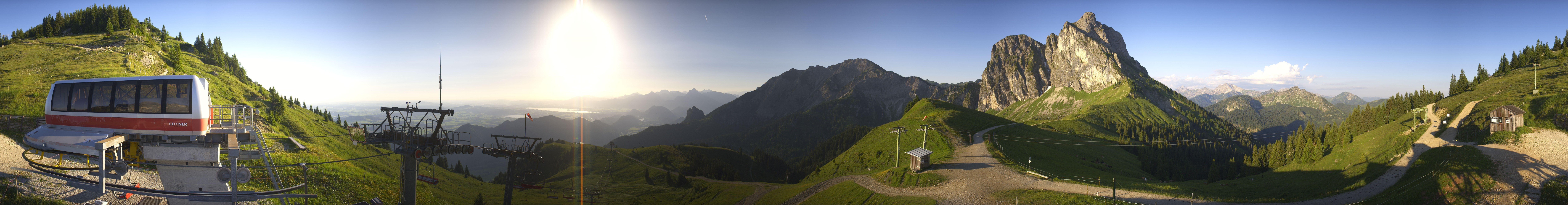 Archiv Foto Webcam Bergstation der Breitenbergbahn