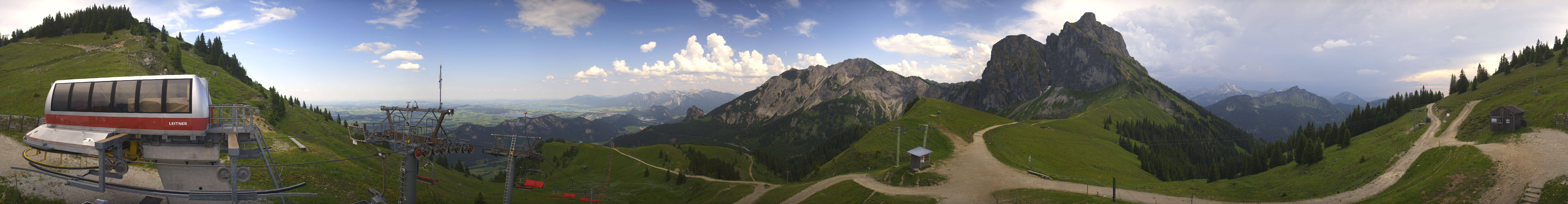 Archiv Foto Webcam Bergstation der Breitenbergbahn