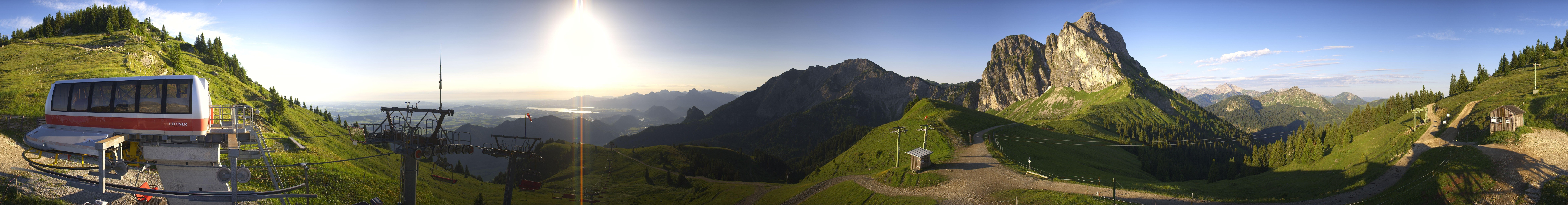 Archiv Foto Webcam Bergstation der Breitenbergbahn