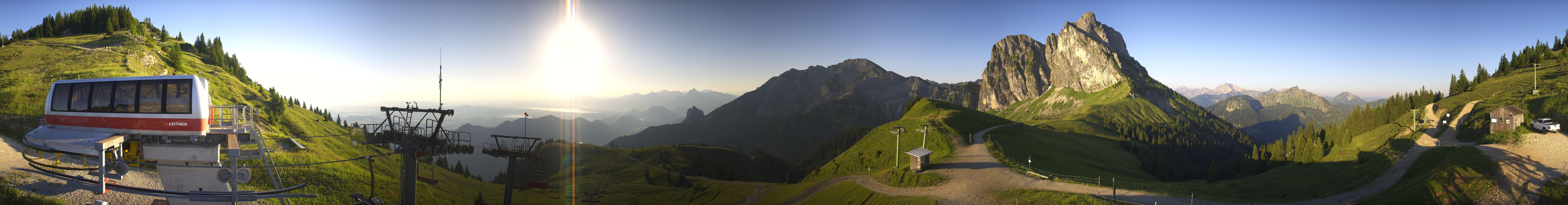 Archiv Foto Webcam Bergstation der Breitenbergbahn