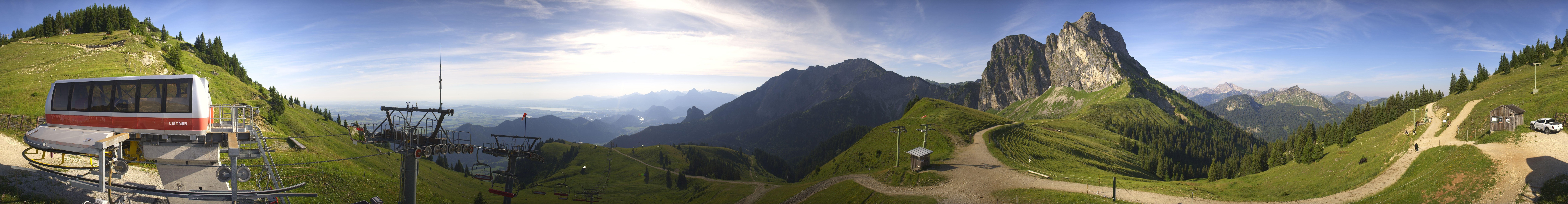 Archived image Webcam Pfronten Top Station Breitenberg