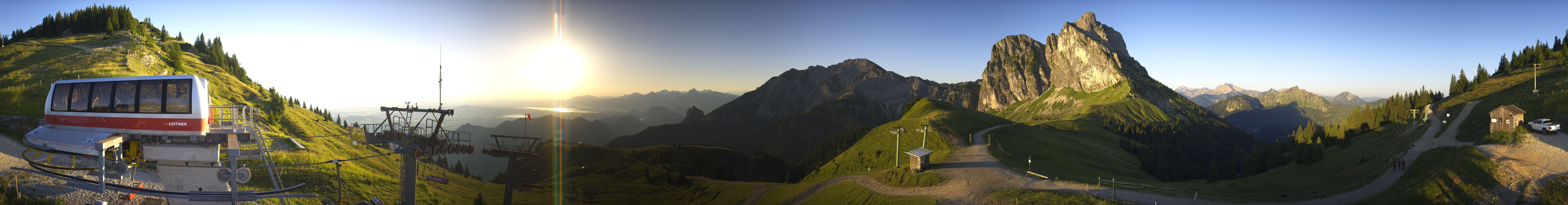 Archiv Foto Webcam Bergstation der Breitenbergbahn