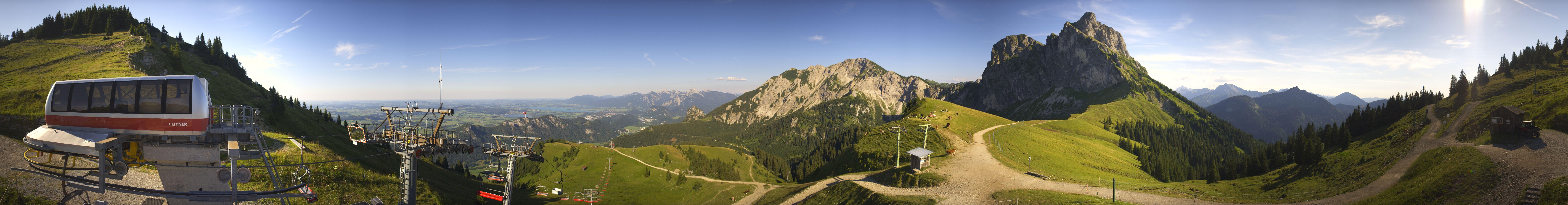Archived image Webcam Pfronten Top Station Breitenberg