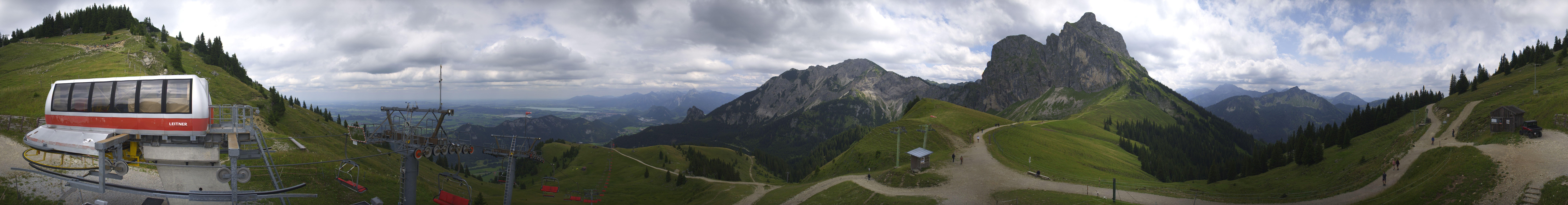 Archived image Webcam Pfronten Top Station Breitenberg