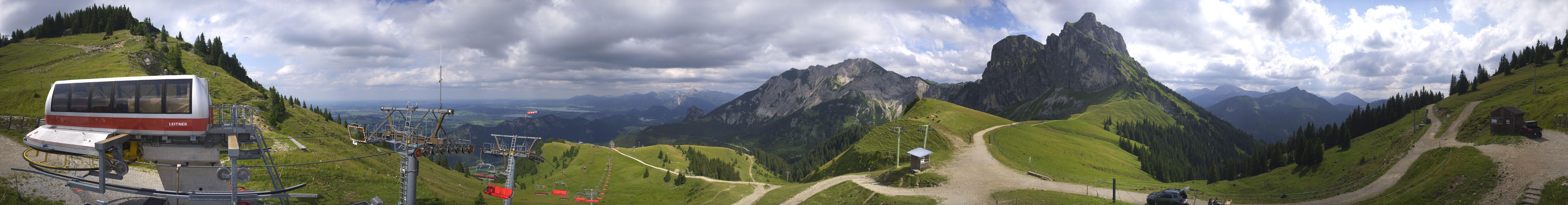 Archived image Webcam Pfronten Top Station Breitenberg