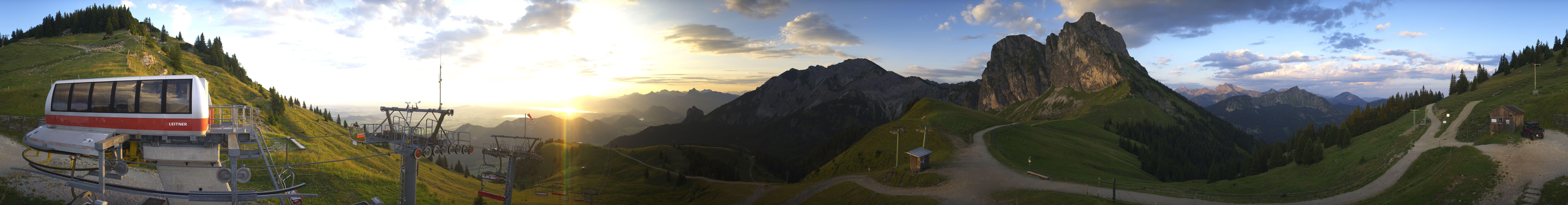 Archived image Webcam Pfronten Top Station Breitenberg