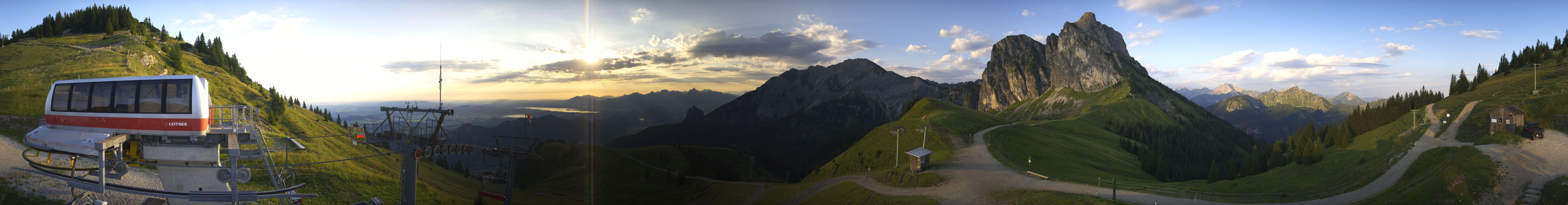 Archived image Webcam Pfronten Top Station Breitenberg