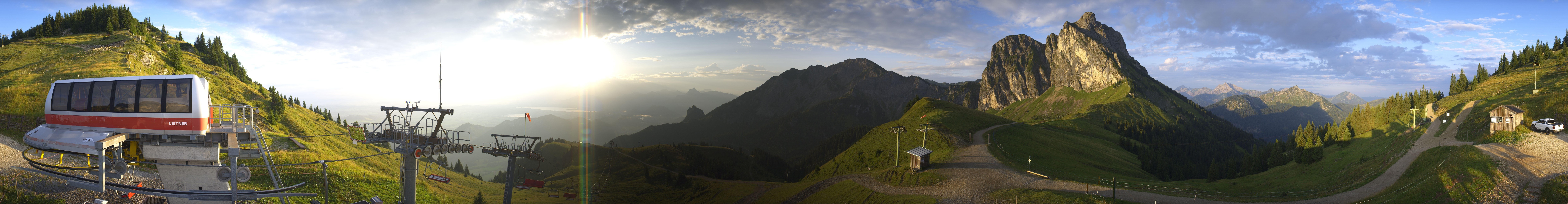 Archiv Foto Webcam Bergstation der Breitenbergbahn