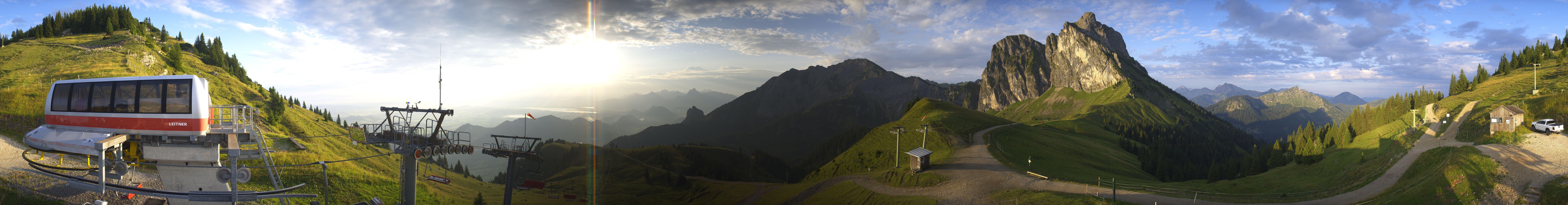 Archiv Foto Webcam Bergstation der Breitenbergbahn