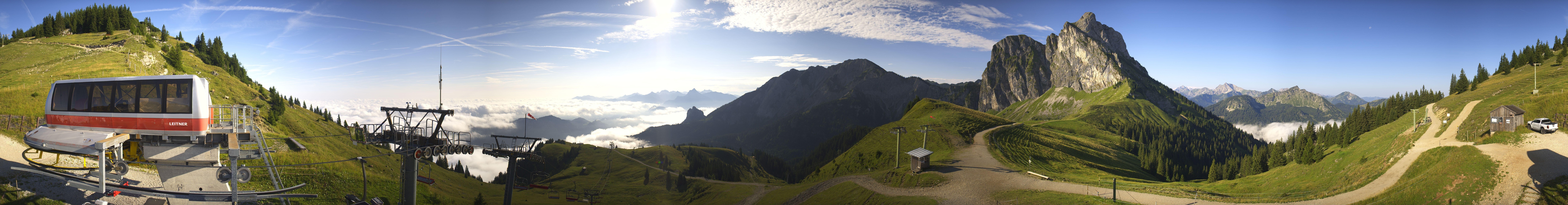 Archiv Foto Webcam Bergstation der Breitenbergbahn