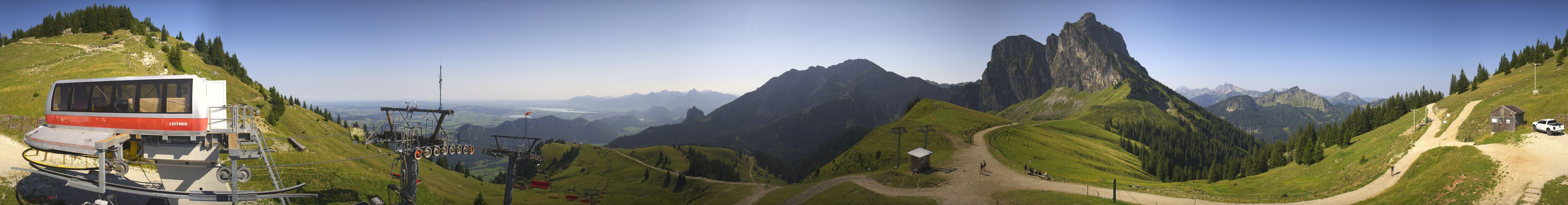 Archived image Webcam Pfronten Top Station Breitenberg