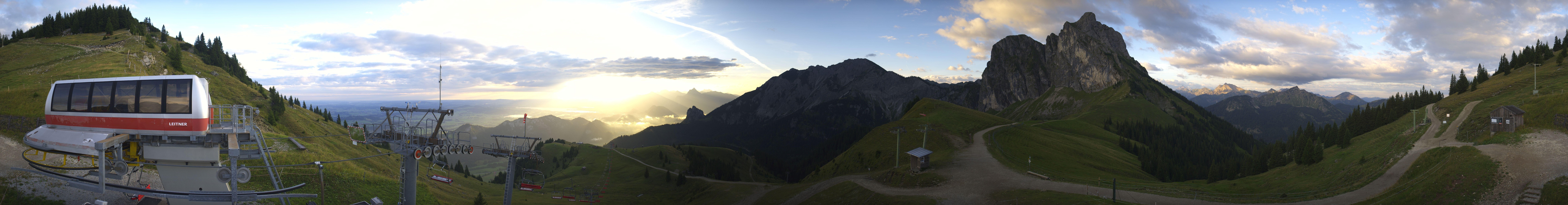 Archived image Webcam Pfronten Top Station Breitenberg