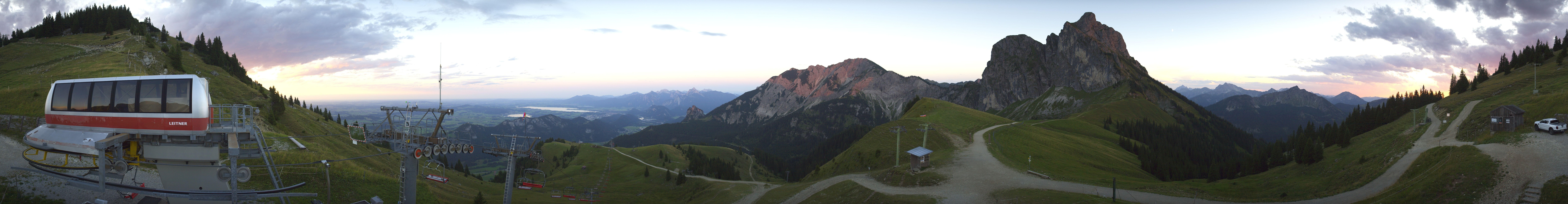 Archived image Webcam Pfronten Top Station Breitenberg