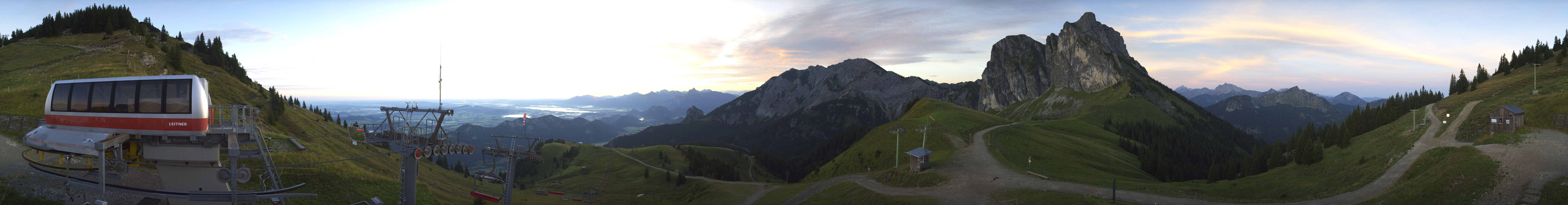 Archived image Webcam Pfronten Top Station Breitenberg
