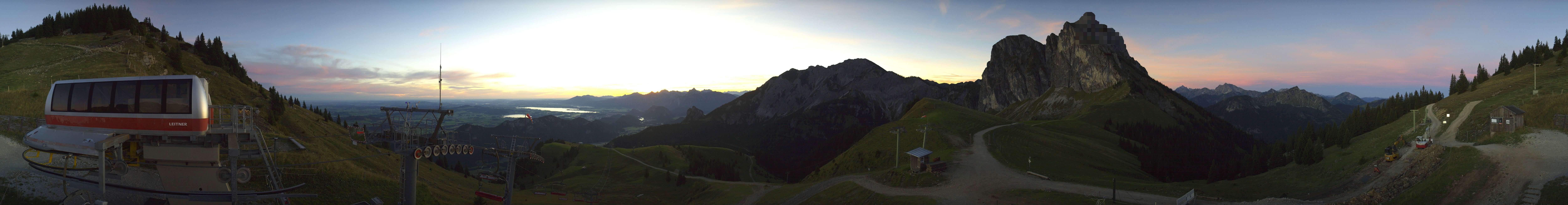 Archived image Webcam Pfronten Top Station Breitenberg
