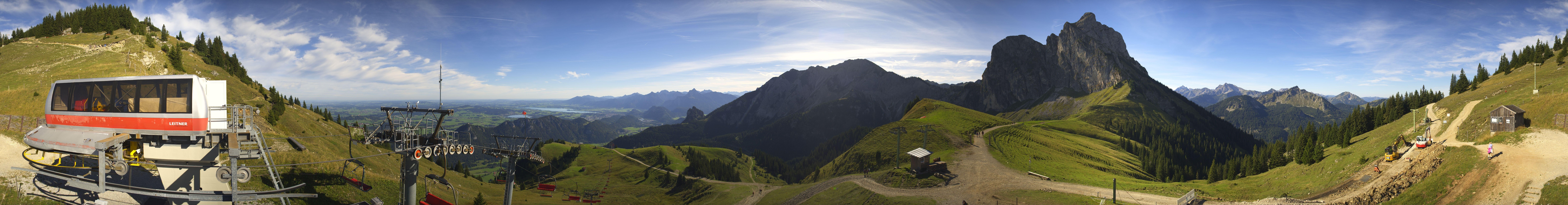 Archived image Webcam Pfronten Top Station Breitenberg
