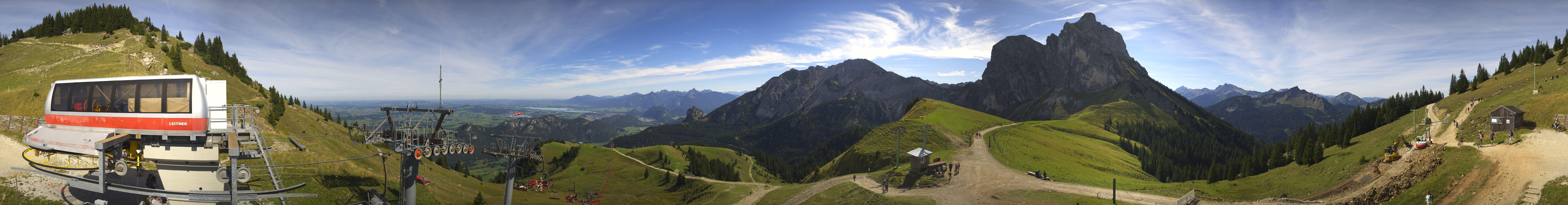 Archived image Webcam Pfronten Top Station Breitenberg