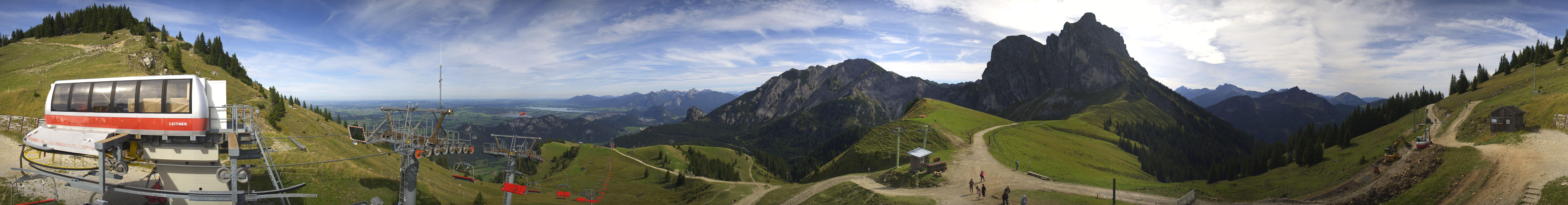 Archived image Webcam Pfronten Top Station Breitenberg