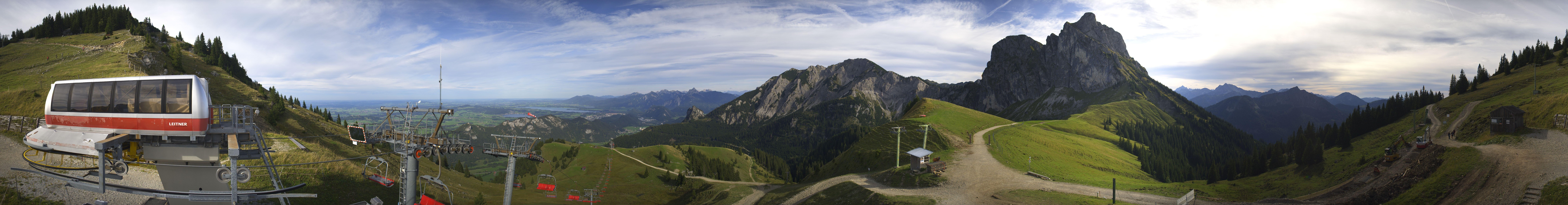 Archived image Webcam Pfronten Top Station Breitenberg