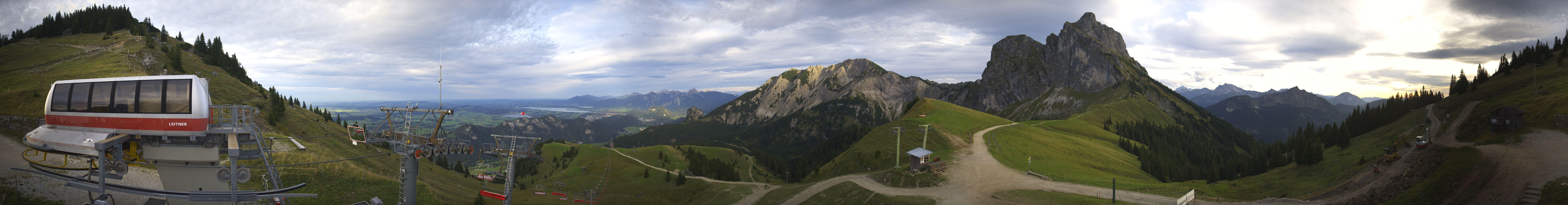 Archived image Webcam Pfronten Top Station Breitenberg