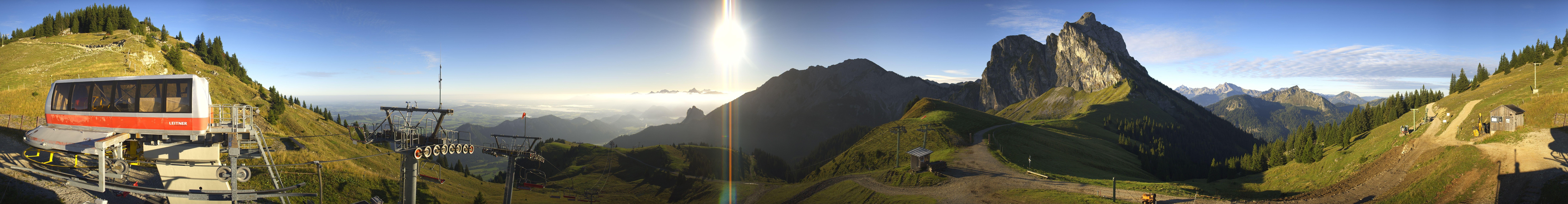 Archiv Foto Webcam Bergstation der Breitenbergbahn