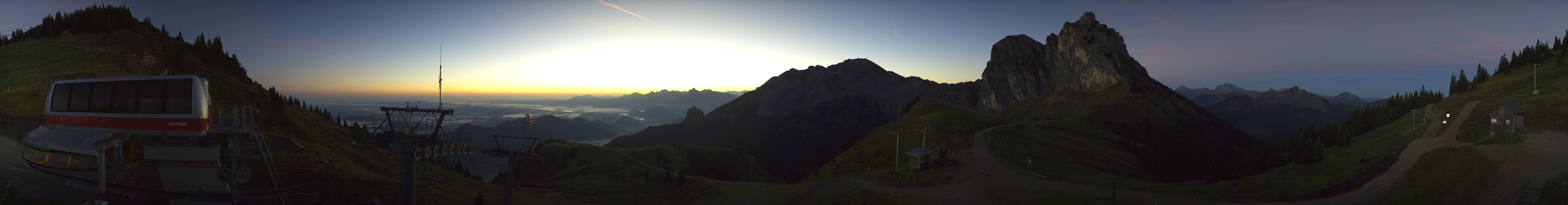 Archiv Foto Webcam Bergstation der Breitenbergbahn