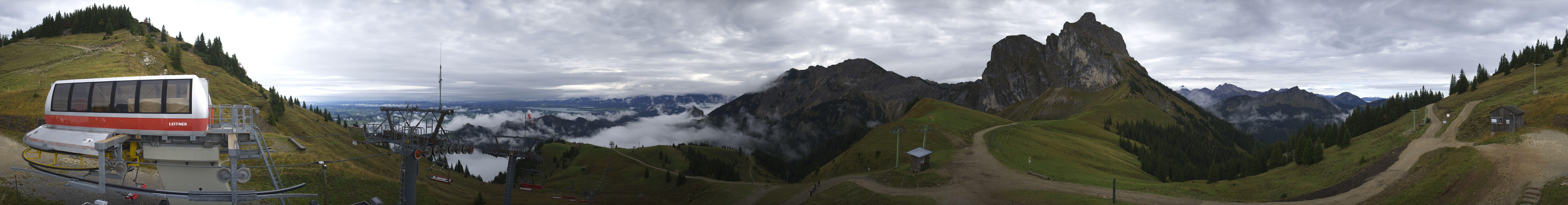 Archived image Webcam Pfronten Top Station Breitenberg