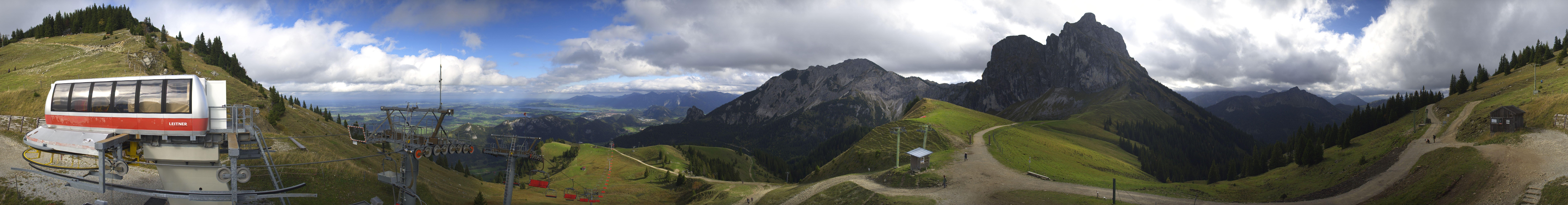 Archived image Webcam Pfronten Top Station Breitenberg